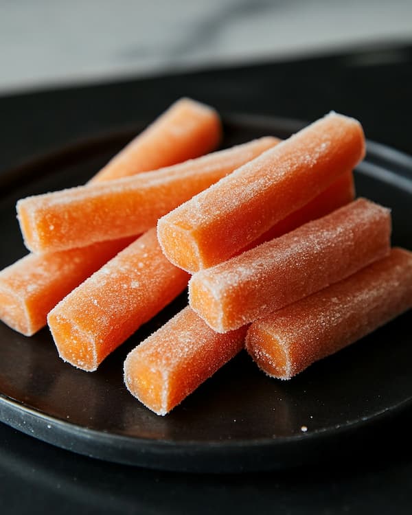 2-Ingredient Frozen Carrot Dog Treats