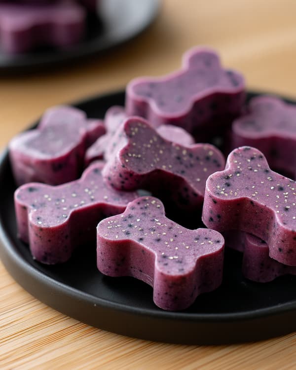 Frozen Blueberry Calming Bites