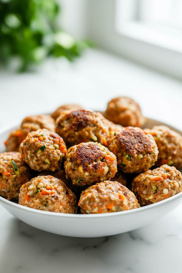 ground chicken meatballs for dogs
