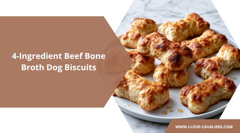 4-Ingredient Beef Bone Broth Dog Biscuits